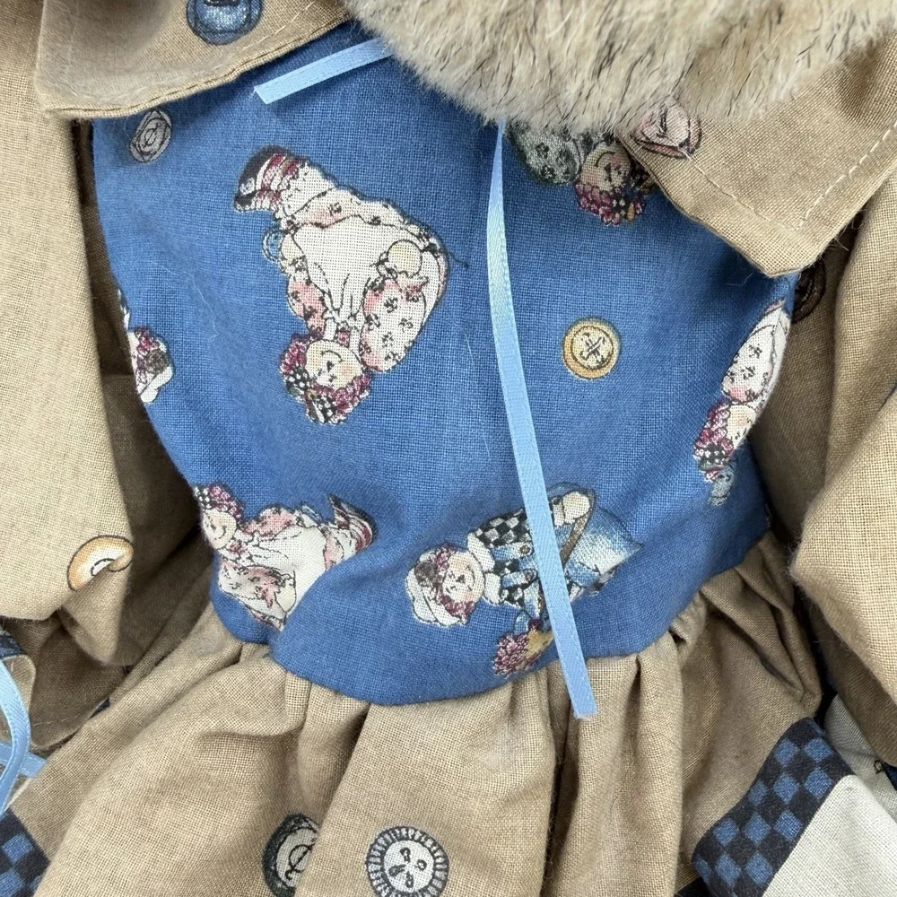 Bears by Pat Handmade‎ Folk Art Teddy Bear 19